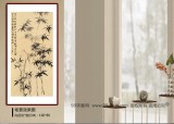皇甫小喜 四尺《畫竹》 河南著名花鳥畫家