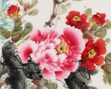 【已售】王寶欽 三尺《富貴吉祥》當代花鳥牡丹畫名家（詢價）