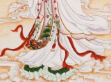 【已售】南海禪寺 妙林居士 四尺《觀世音》