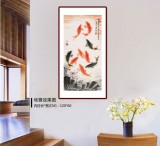 【已售】周升達 三尺《富貴久魚》 中國畫院國畫組長（詢價）