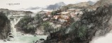 【已售】管旺林 小六尺《云溪隱境》 中美協會員