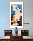 【已售】南海禪寺 妙林居士 四尺《騎龍觀音》
