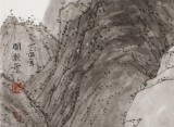 趙開(kāi)新 四尺斗方《聞道圖》 中美協(xié)會(huì)員 國(guó)家畫(huà)院畫(huà)家（詢(xún)價(jià)）