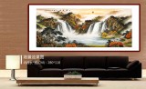 【已售】楊銘昌 小八尺《一帆風順》 安徽山水畫研究協會理事