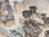 胡書文 四尺斗方《山高白云深》中國書畫院創(chuàng)作院副院長（詢價）