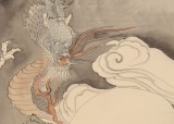 【已售】曹建濤 四尺《羅漢圖》 獨具特色水墨人物畫家