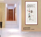 曹建濤 四尺《事事如意》 獨(dú)具特色水墨人物畫家