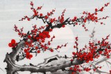 何華賢 四尺《梅花暎月》 潁淮書畫名家