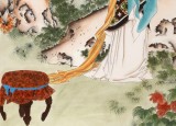 南海禪寺 妙林居士 四尺《秋思綿綿》