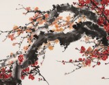 【已售】鄒本財 四尺《鴻運(yùn)當(dāng)頭》 公主嶺市美協(xié)常務(wù)副主席