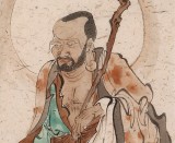 【已售】曹建濤 四尺對開《伏虎羅漢》 獨具特色水墨人物畫家