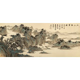 【已售】吳顯剛 2.1米《江山無盡圖》 貴州七星關美協主席