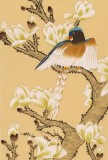 【已售】凌雪 四條屏《相伴》 北京美協會員