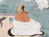 趙開新 四尺斗方《聽琴圖》 中美協會員 國家畫院畫家（詢價）