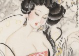 【已售】李鳳英 四尺《貴妃醉酒》 北京美協(xié)會(huì)員