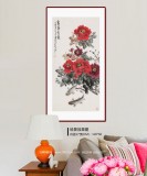 【已售】梁景欣 三尺《富貴有余》青大美院學(xué)院派畫家