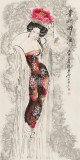 【已售】李鳳英 四尺《貴妃醉酒》 北京美協(xié)會(huì)員
