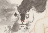 【已售】李鳳英 四尺斗方《一江春水》 北京美協會員