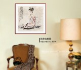 【已售】李鳳英 四尺斗方《夜夜相思更漏殘》 北京美協(xié)會(huì)員