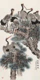 朱祖義 四尺《松韻仙風》 中國老子書畫院副院長