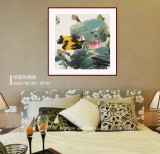 【已售】王永剛 四尺斗方《荷風(fēng)清遠(yuǎn)》 國家一級美術(shù)師（詢價）
