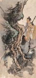 曹建濤 三尺《高士圖》 獨(dú)具特色水墨人物畫家