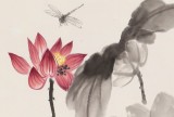朱祖義 三尺《香遠益清》 中國老子書畫院副院長