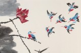 王永剛 四尺《荷塘聚翠圖》 國(guó)家一級(jí)美術(shù)師（詢價(jià)）