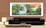 【已售】吳東 小八尺《源遠流長》 著名易經(jīng)風水畫家