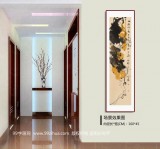 【已售】肖映梅 四尺對開《五福同春》 當代大寫意花鳥畫名家（詢價）