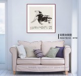 【已售】王向陽 四尺斗方《風(fēng)雨同舟》 中國美術(shù)家協(xié)會(huì)會(huì)員