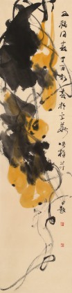 【已售】肖映梅 四尺對開《五福同春》 當代大寫意花鳥畫名家（詢價）