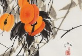 【已售】苗雨 四尺斗方《事事如意》 遼寧工美教授 師從吳冠中
