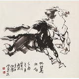 王向陽(yáng) 四尺斗方《比翼雙飛》 中國(guó)美術(shù)家協(xié)會(huì)會(huì)員（詢價(jià)）