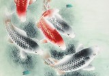 南海禪寺 妙林居士 三尺《連年有余》