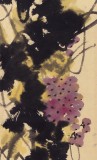 肖映梅 四尺對開《明珠如綴》 當代大寫意花鳥畫名家（詢價）