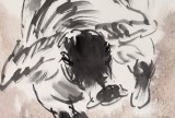 【已售】王向陽 三尺《牛到家》中國美術(shù)家協(xié)會會員