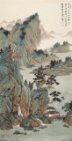 【已售】吳顯剛 四尺《春山攬勝圖》 貴州七星關美協主席
