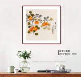 【已售】凌雪 四尺斗方《事事如意》 北京美協(xié)會(huì)員