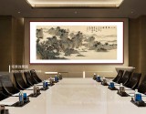【已售】吳顯剛 2.1米《江山無盡圖》 貴州七星關(guān)美協(xié)主席