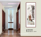 【已售】曹建濤 小四尺《菩提本無樹》獨具特色水墨人物畫家