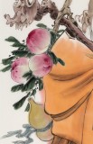 鄒本財 三尺《福壽萬年》 公主嶺市美協常務副主席