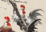 【已售】鄒本財(cái) 三尺《雄雞一唱天下白》 公主嶺市美協(xié)常務(wù)副主席