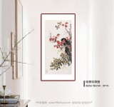 鄒本財 四尺三開《麻雀報喜》 公主嶺市美協(xié)常務(wù)副主席