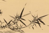 【已售】吳顯剛 四尺對開《竹蘭君子》 貴州七星關美協主席