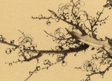 【已售】吳顯剛 四尺三開《墨梅》 貴州七星關美協主席
