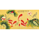凌雪 四尺《年年有余》 北京美協(xié)會員