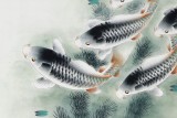 【已售】南海禪寺 妙林居士 四尺《富貴有余圖》