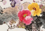 黃藝 四尺《富貴迎春》 吉祥家居風水畫