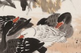 王永剛 三尺《蘆下塘邊好為家》 國家一級美術師（詢價）